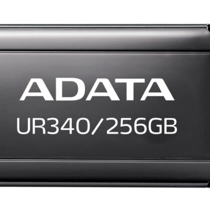 MEMORY DRIVE FLASH USB3.2 256G/BLACK AROY-UR340-256GBK ADATA AROY-UR340-256GBK 4711085946522