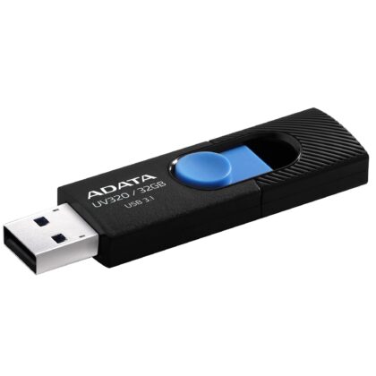 MEMORY DRIVE FLASH USB3.1 32GB/BLACK AUV320-32G-RBKBL ADATA  AUV320-32G-RBKBL 4713218462800