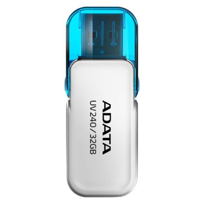 MEMORY DRIVE FLASH USB2 32GB/WHITE AUV240-32G-RWH ADATA  AUV240-32G-RWH 4713218465399