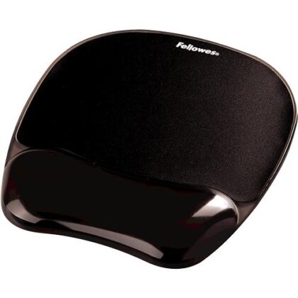 MOUSE PAD CRYSTAL GEL/BLACK 9112101 FELLOWES  9112101 043859527175