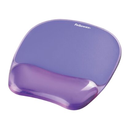 MOUSE PAD CRYSTAL GEL/PURPLE 9144104 FELLOWES  9144104 077511914416