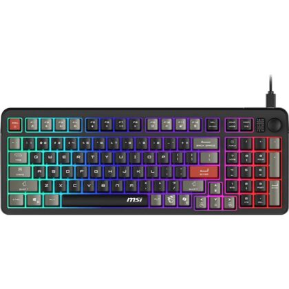 KEYBOARD GAMING BLACK US/FORGE GK110 US MSI  FORGE GK110 US 4711377321495