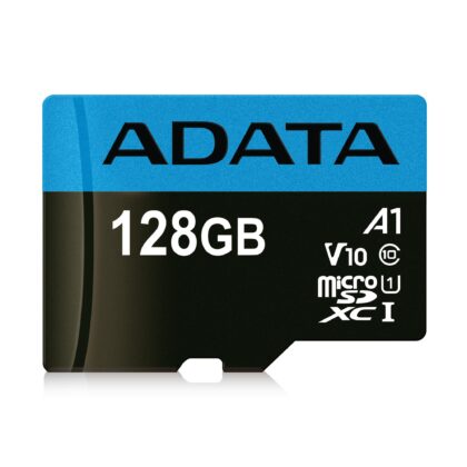 MEMORY MICRO SDXC 128GB W/AD./AUSDX128GUICL10A1-RA1 ADATA  AUSDX128GUICL10A1-RA1 4713218461940