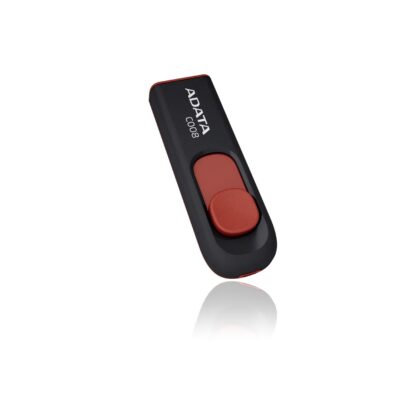MEMORY DRIVE FLASH USB2 16GB/BLACK/RED AC008-16G-RKD A-DATA AC008-16G-RKD 4718050609604