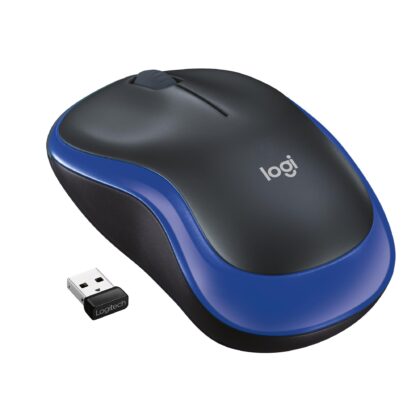 MOUSE USB OPTICAL WRL M185/BLUE 910-002236 LOGITECH  910-002236 5099206028838