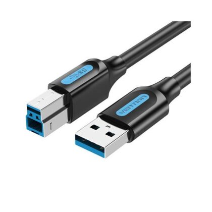 CABLE USB2.0 MALE TO MALE/5M BLACK COQBJ VENTION  COQBJ 6922794748590