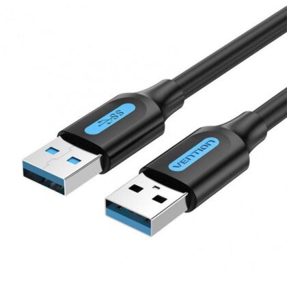 CABLE USB3.0 MALE TO MALE/1.5M BLACK CONBG VENTION  CONBG 6922794748828