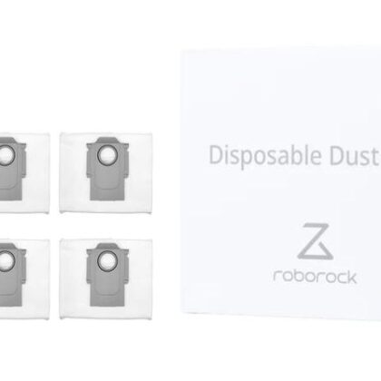 Vacuum Cleaner Accessory ROBOROCK Disposable Dust Bag 6pcs White For OC0/Q70+/Q70 Max+/OC5/Q75+/Q75 Max+/Q55+/O35/S75 MaxV Ultra/S70 Pro Ultra/S80 Pro Ultra/S85 Pro Ultra/OC0-D/S80+/Q80 Max+/OC5-D/S85+/Q85 Max+/Q55 Pro+/S70 Max Ultra/S75 Max Ultra/Q55 Max+/Q55 DuoRoller+ 8.02.0132  8.02.0132 6970995784695