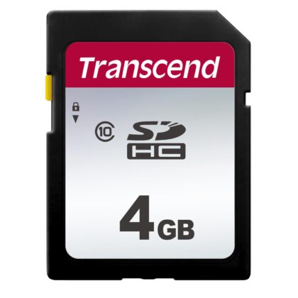 MEMORY SDHC 4GB C10/TS4GSDC300S TRANSCEND  TS4GSDC300S 760557842767