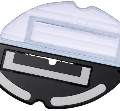 Vacuum Cleaner Accessory ROBOROCK Mop Cloth Mount Black For S7+ Black / S7 Black 9.01.0803  9.01.0803 810074992565