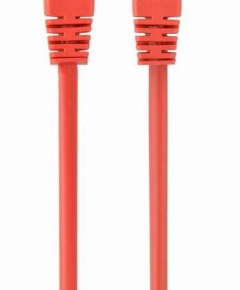 PATCH CABLE CAT5E UTP 0.5M/RED PP12-0.5M/R GEMBIRD  PP12-0.5M/R 8716309038546
