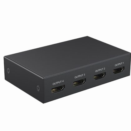 CABLE HDMI SPLITTER 4PORTS/DSP-HDMI4K-4P-01 GEMBIRD  DSP-HDMI4K-4P-01 8716309137201