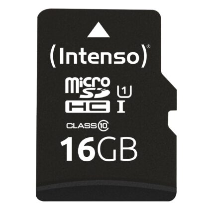MEMORY MICRO SDHC 16GB UHS-I/W/ADAPTER 3423470 INTENSO  3423470 4034303019809