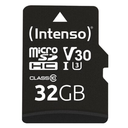 MEMORY MICRO SDHC 32GB C10/W/ADAPTER 3433480 INTENSO  3433480 4034303022335
