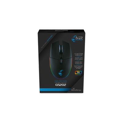 MOUSE USB OPTICAL BLACK/MRGS202 MEDIARANGE  MRGS202 4260664871217