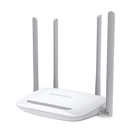 Wireless Router MERCUSYS Wireless Router 300 Mbps IEEE 802.11b IEEE 802.11g IEEE 802.11n 1 WAN 3x10/100M LAN  WAN ports 4 Number of antennas 4 MW325R  MW325R 6957939000424