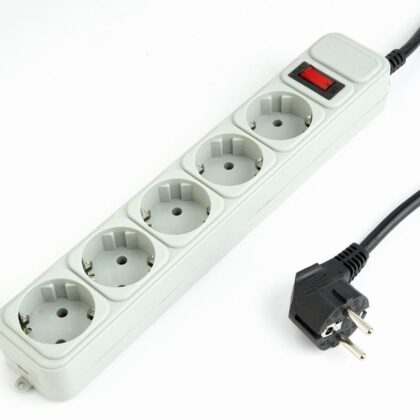 CABLE POWER EXTENSION 1.8M/5OUTL. SPG3-B-6C GEMBIRD  SPG3-B-6C 8716309068642