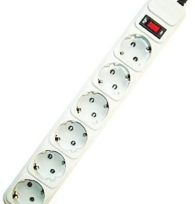 PROTECTOR POWER SURGE 3M/6OUTL SPG6-B-10C GEMBIRD  SPG6-B-10C 8716309068673