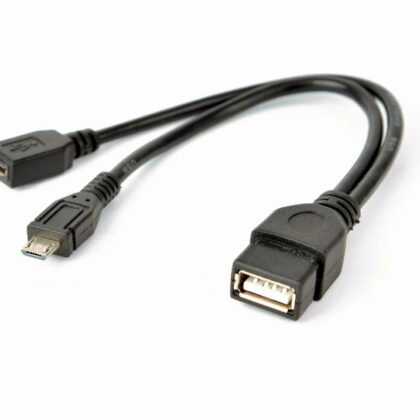 CABLE USB OTG AF +MICRO BF TO/MICRO BM A-OTG-AFBM-04 GEMBIRD  A-OTG-AFBM-04 8716309087308
