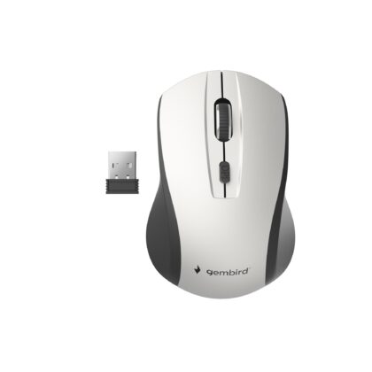 MOUSE USB OPTICAL WRL BLACK/SILVER MUSW-4B-02-BS GEMBIRD  MUSW-4B-02-BS 8716309103893