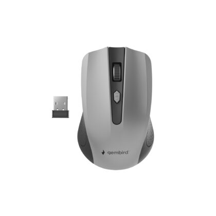 MOUSE USB OPTICAL WRL BLACK/GREY MUSW-4B-04-BG GEMBIRD  MUSW-4B-04-BG 8716309104111