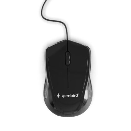 MOUSE USB OPTICAL/BLACK MUS-3B-02 GEMBIRD  MUS-3B-02 8716309104265