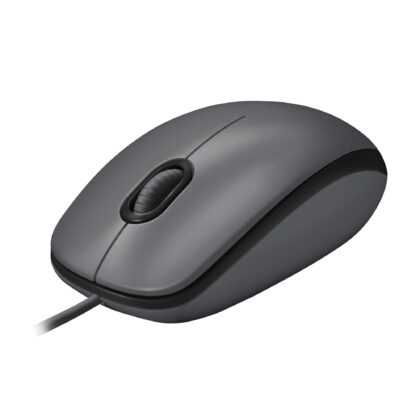 MOUSE USB OPTICAL M100/BLACK 910-006652 LOGITECH 910-006652 5099206104242
