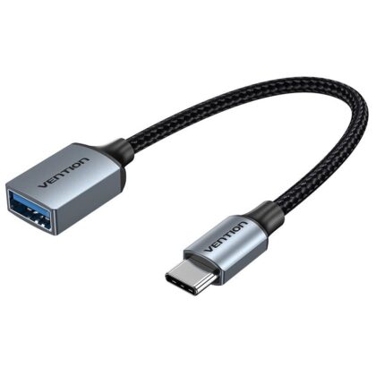 CABLE USB3.0C MALE TO A FEMALE/0.15M GRAY CCXHB VENTION  CCXHB 6922794755079