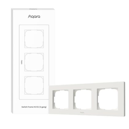 SMART SWITCH FRAME H2 (3-GANG)/WHITE FE-X02D-W AQARA FE-X02D-W 6975833357666