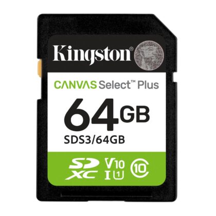 MEMORY SDXC 64GB UHS-I/SDS3/64GB KINGSTON  SDS3/64GB 740617348255