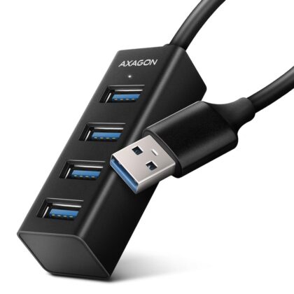 I/O HUB USB3.2 4PORT MINI/0.2M HUE-M1A AXAGON  HUE-M1A 8595247905628