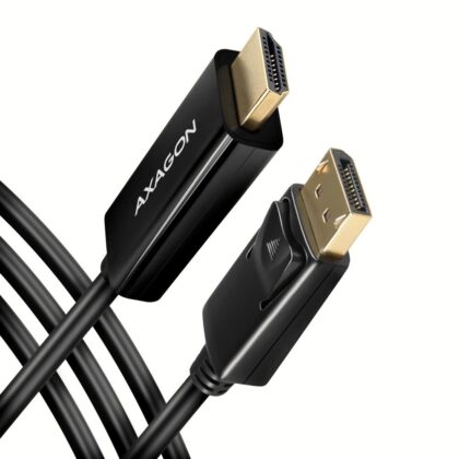 CABLE DP TO HDMI 1.8M/RVD-HI14C2 AXAGON  RVD-HI14C2 8595247906083