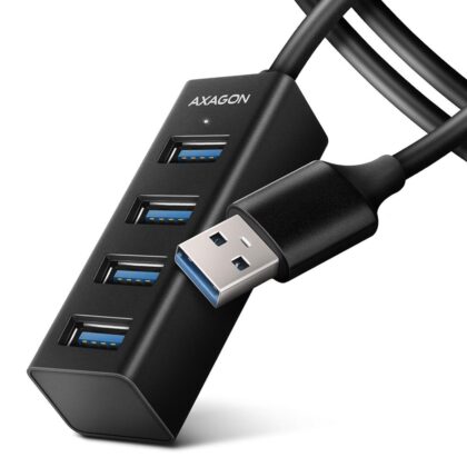 I/O HUB USB3.2 4PORT MINI/1.2M HUE-M1AL AXAGON  HUE-M1AL 8595247906212