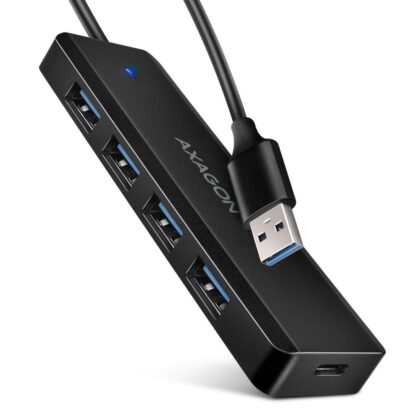 I/O HUB USB TRAVEL/0.19M HUE-C1A AXAGON  HUE-C1A 8595247907660