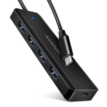 I/O HUB USB-C TRAVEL/0.19M HUE-C1C AXAGON  HUE-C1C 8595247907684