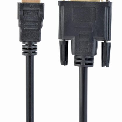 CABLE HDMI TO DVI 0.5M/CC-HDMI-DVI-0.5M GEMBIRD  CC-HDMI-DVI-0.5M 8716309080347