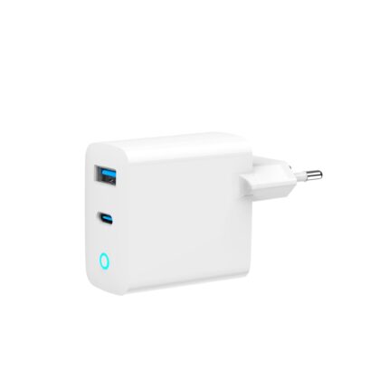 CHARGER USB 65W 2PORT/TA-UC-PDQC65L-W-01 GEMBIRD  TA-UC-PDQC65L-W-01 8716309129602