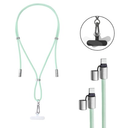 CABLE USB-C TO USB-C 1.65M/LANYARD GREEN 7991007 INTENSO  7991007 4034303037131