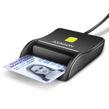 CARD READER FLAT SMARTCARD/USB2.0 1.3M CRE-SM3N AXAGON  CRE-SM3N 8595247906915