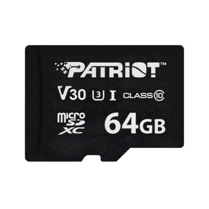 MEMORY MICRO SDXC 64GB UHS-I/PSF64GVX31MCX PATRIOT  PSF64GVX31MCX 4711378425765