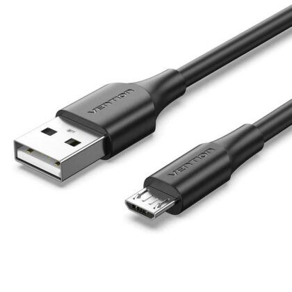 CABLE USB2.0 TO MICRO-B/1M BLACK CTIBF VENTION CTIBF 6922794767591