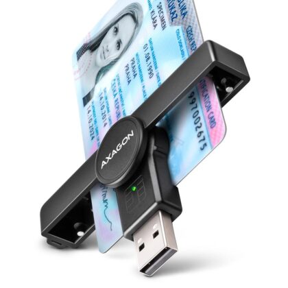 CARD READER POCKET SMARTCARD/USB2.0 CRE-SMPA AXAGON  CRE-SMPA 8595247907844