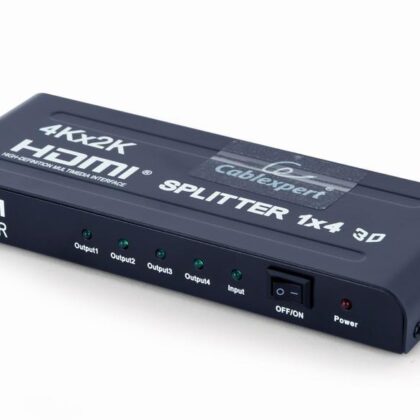 VIDEO SPLITTER HDMI 4PORTS/DSP-4PH4-02 GEMBIRD  DSP-4PH4-02 8716309085892