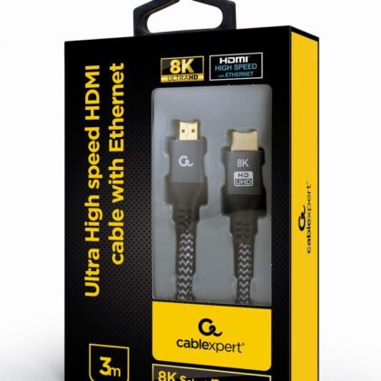 CABLE HDMI-HDMI 8K 3M SELECT/PLUS CCB-HDMI8K-3M GEMBIRD  CCB-HDMI8K-3M 8716309121705