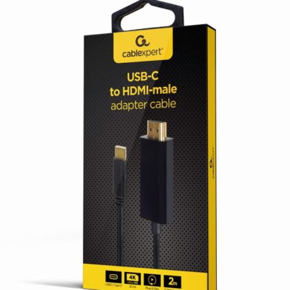 CABLE USB-C TO HDMI 2M/A-CM-HDMIM-01 GEMBIRD  A-CM-HDMIM-01 8716309124126