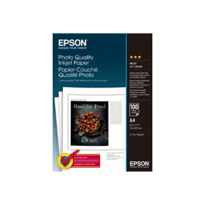 Epson Photo Quality Inkjet Paper - A4 - 100 sheets C13S041061 010343812017