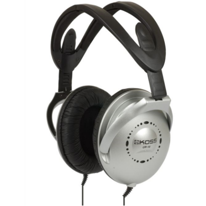 Koss | Headphones | UR18 | Wired | On-Ear | Silver | Noise canceling 195281 021299147900