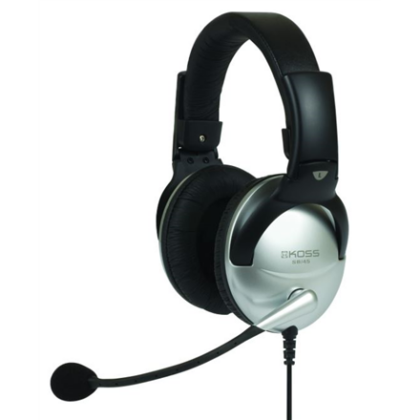 Koss | Headphones | SB45 | Wired | On-Ear | Microphone | Silver/Black | Noise canceling 195679 021299148655