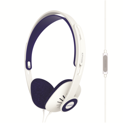 Koss | Headphones | KPH30iW | Wired | On-Ear | Microphone | White 195166 021299192948