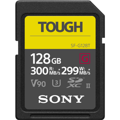 Sony | Tough Memory Card | UHS-II | 128 GB | SDXC | Flash memory class 10 SFG128T.SYM 027242908338